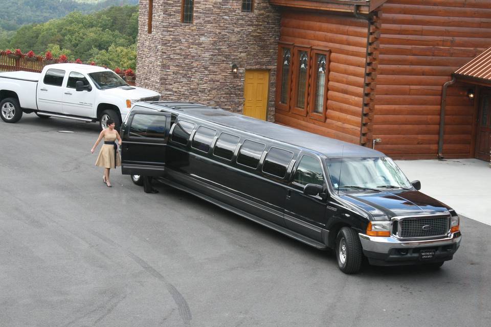 We can provide limousine service