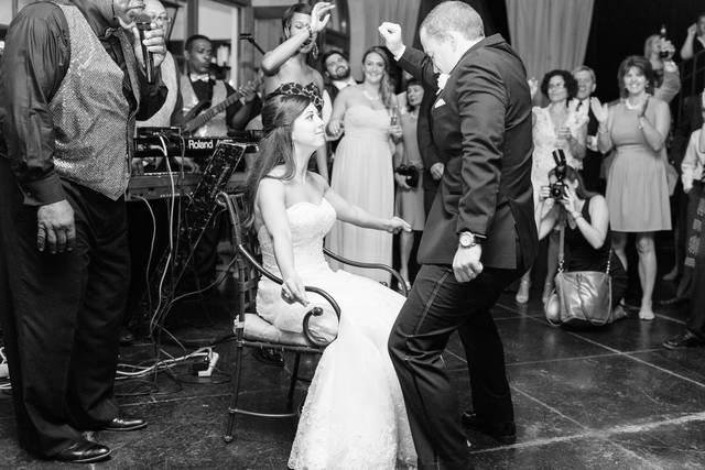 Fun with the bride