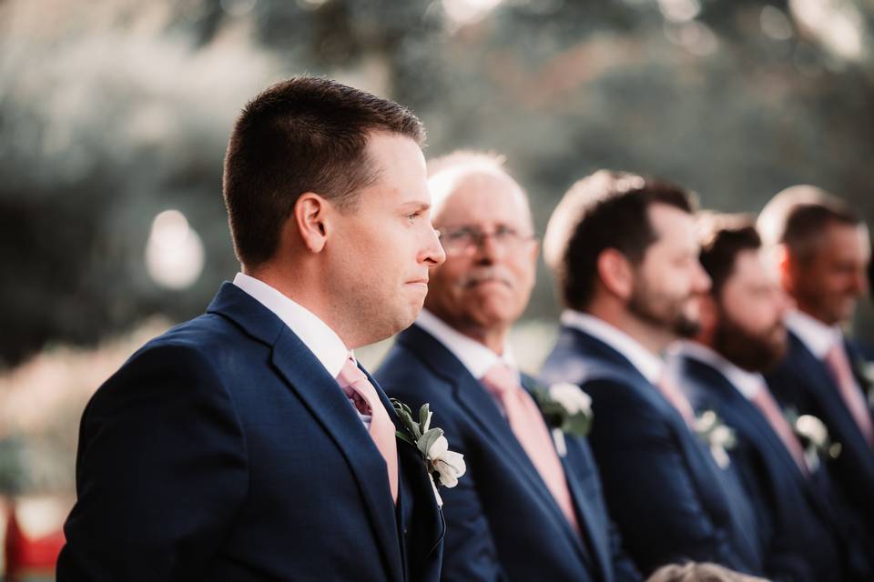 Groom's Reaction