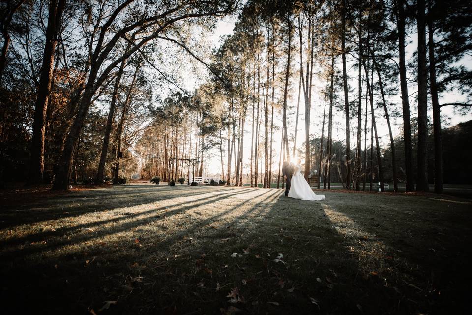 Bride and groom formals