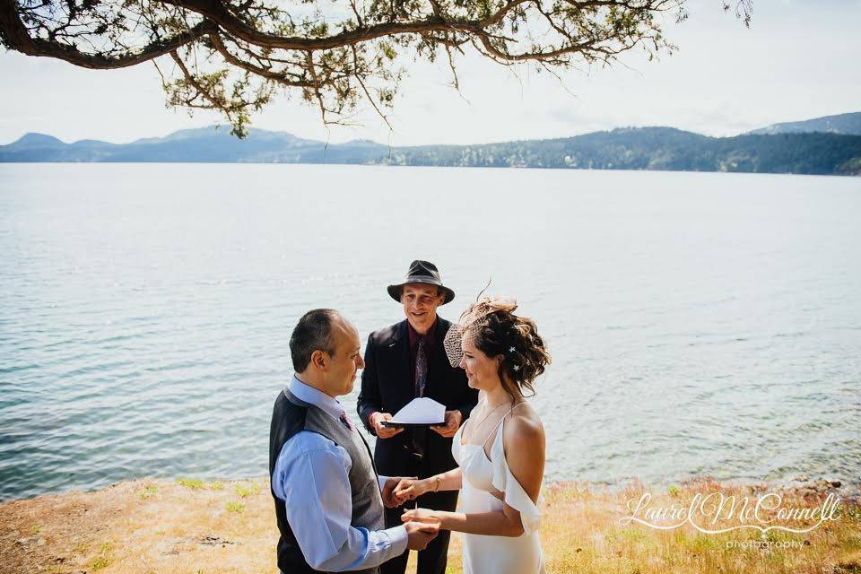 Outdoor Wedding, Orcas Island