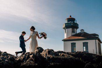 Lime Kiln Lighthouse Wedding