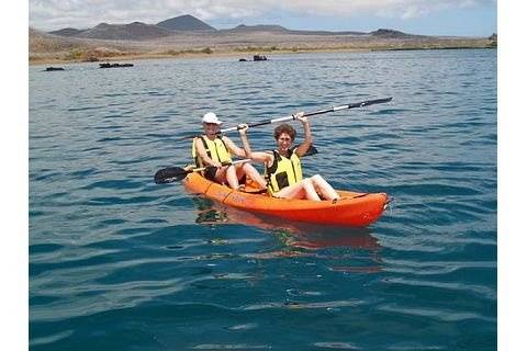 Galapagos Islands kayaking is a favorite pastime