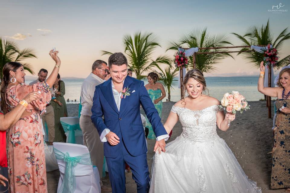 Beach ceremony