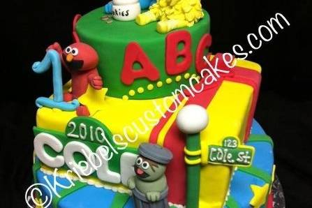 Sesame Street Cake