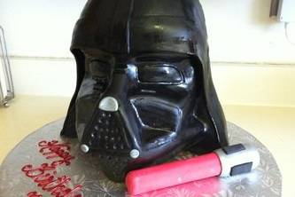Darth Vader cake!