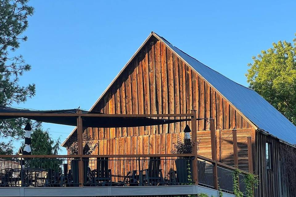 Barn and Blossom