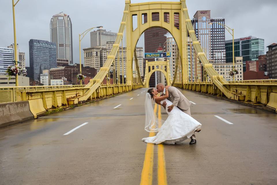 Couple on a bridge - Capture Your Moments Video Inc.