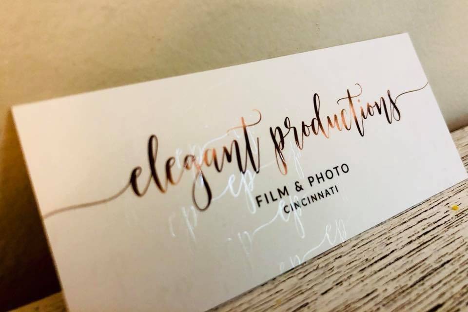 Elegant Productions Videography
