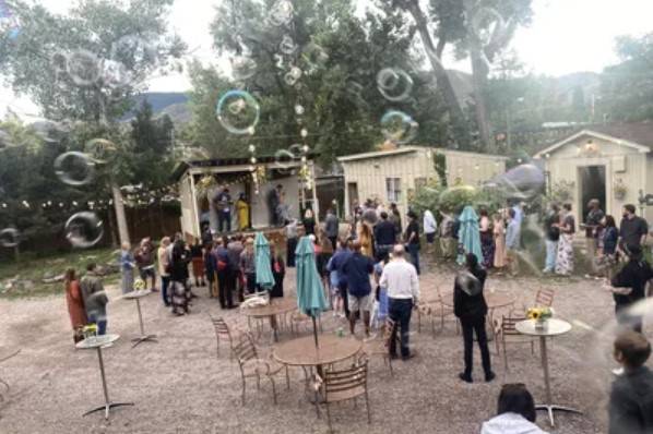 Outdoor gathering