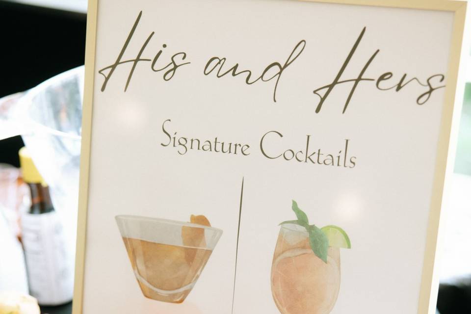 His and Hers Cocktails