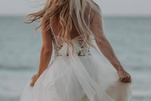Hairstyle at the beach