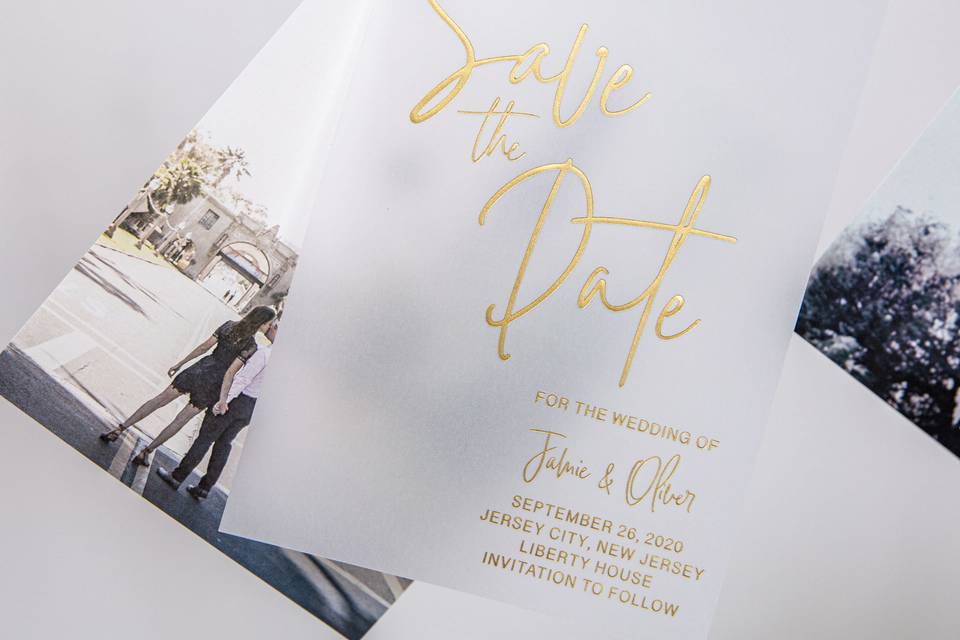 Vellum Save The Date