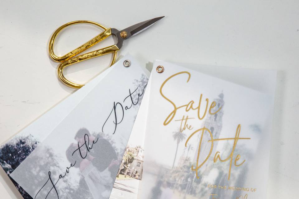 Vellum Save The Date