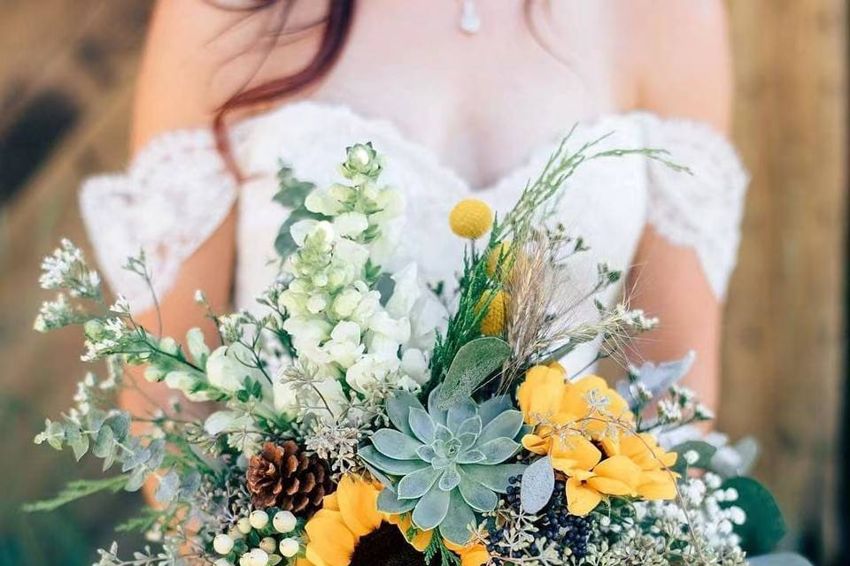 Designer wedding flowers