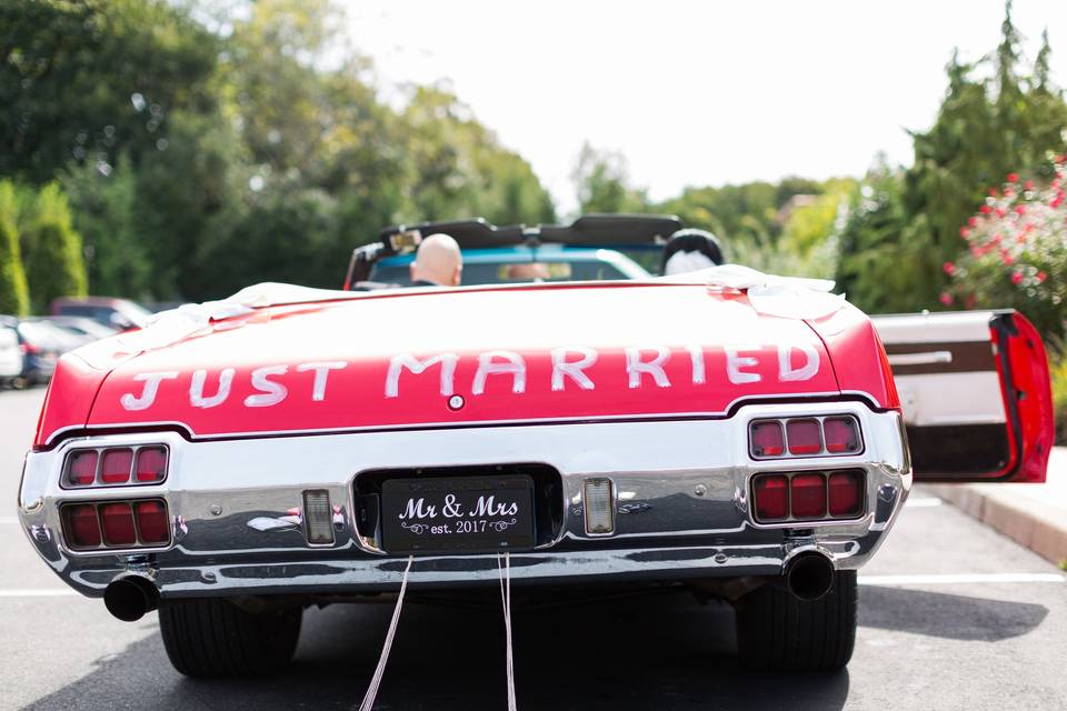 Just married