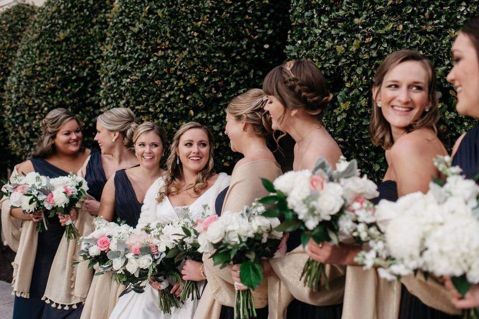 Bridal party - photo by alex c tenser