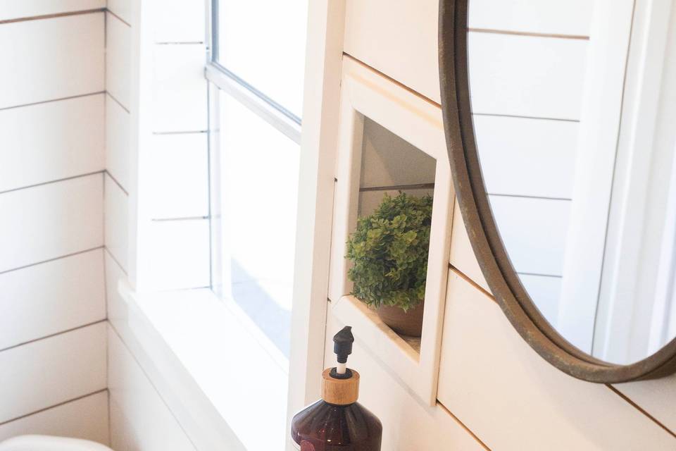 Bathroom with Shiplap