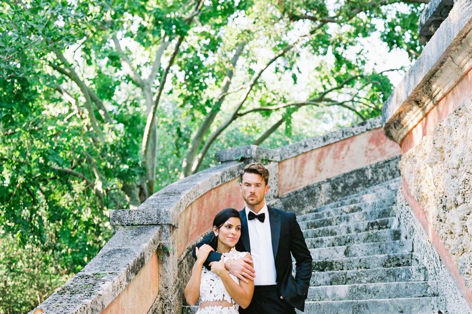 Bride & Groom Vizcaya Weddings