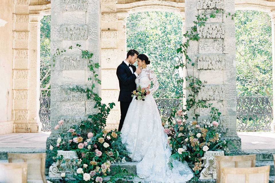 Bride & Groom Vizcaya Weddings