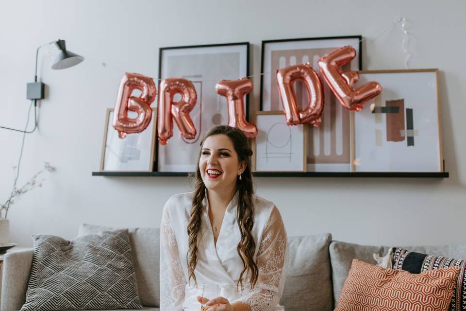 Smiling Bride