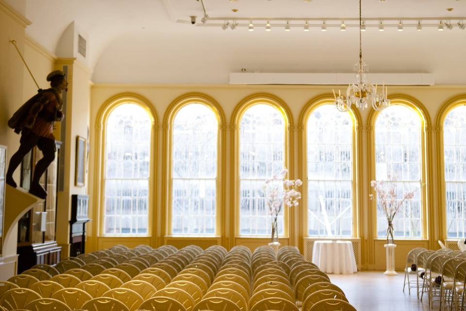 Ceremony in the hall