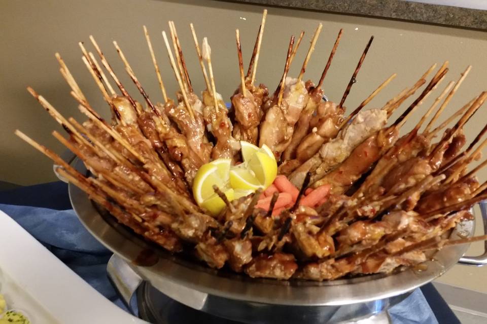 Chicken skewers