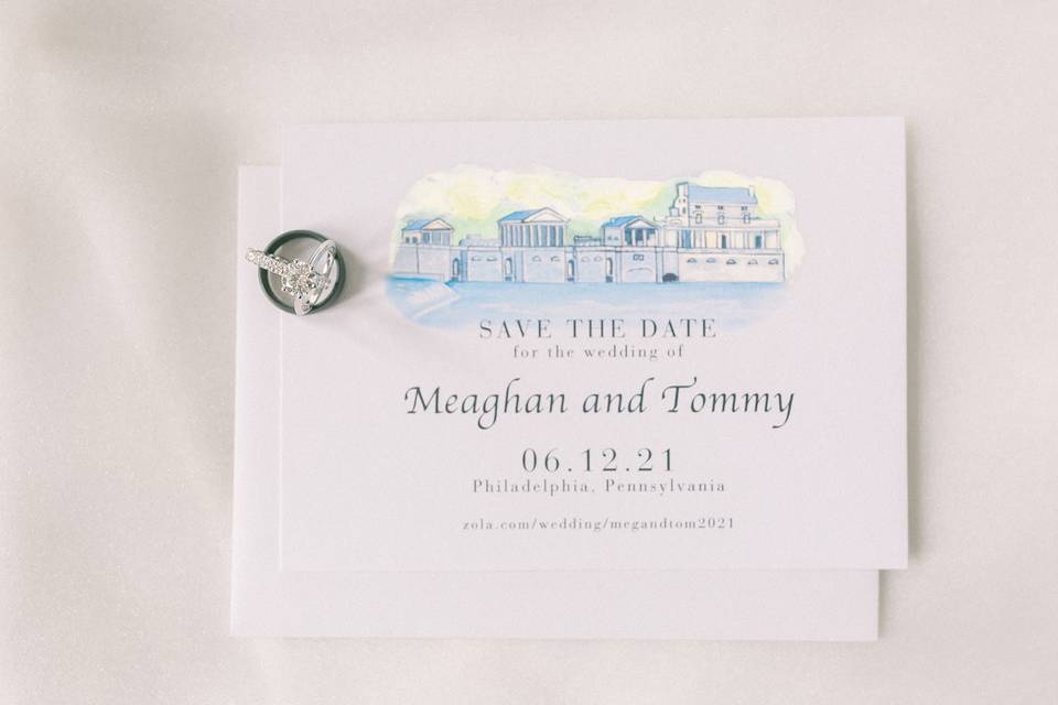 Custom Save the Date