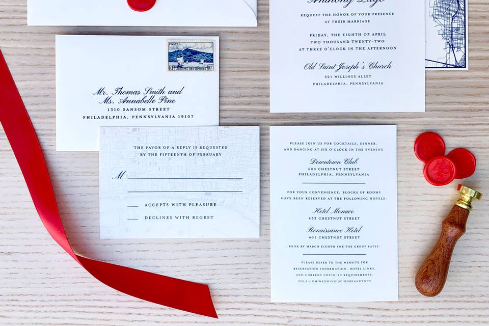 D&A Invitation Suite