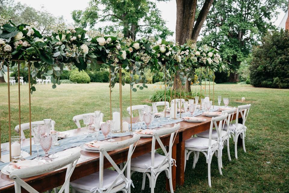Outdoor wedding