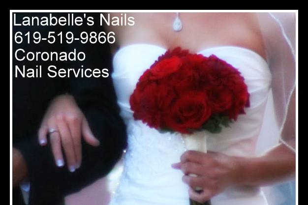 Coronado Nail Salon and Services by Lanabelle's nails 619-519-9866