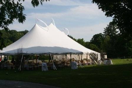 Wedding reception space