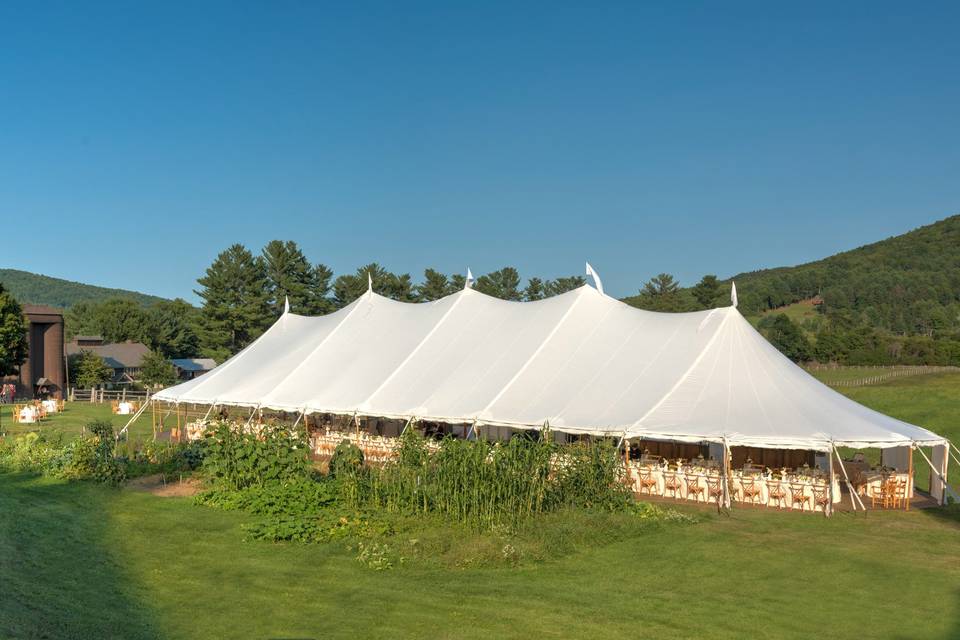 Tent exterior