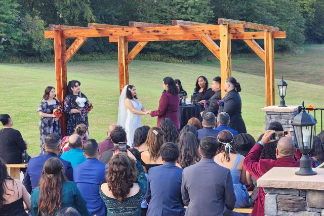 Providing sound for ceremony