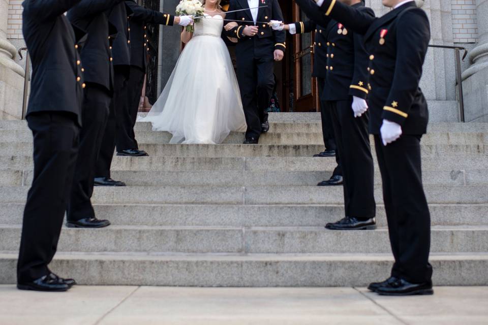 USNA Sword Arch