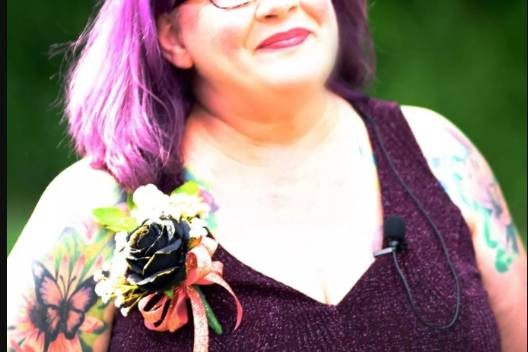 The officiant