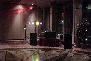 Standard set-up for most events we do