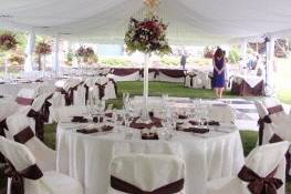 Crystal City Party Center Tent Wedding