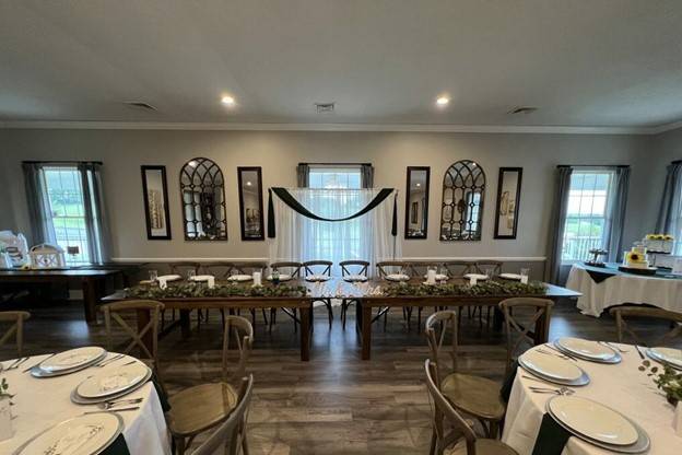 Head Table in Fireside Room