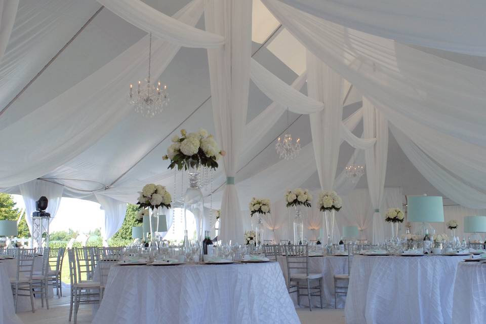 Tent Reception Decor