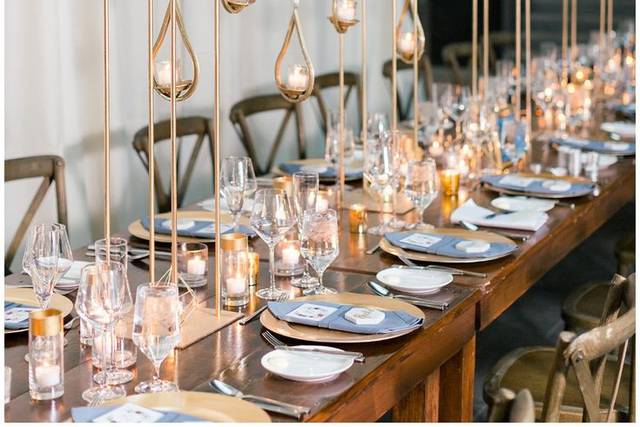 Hanging Flowers & Candles