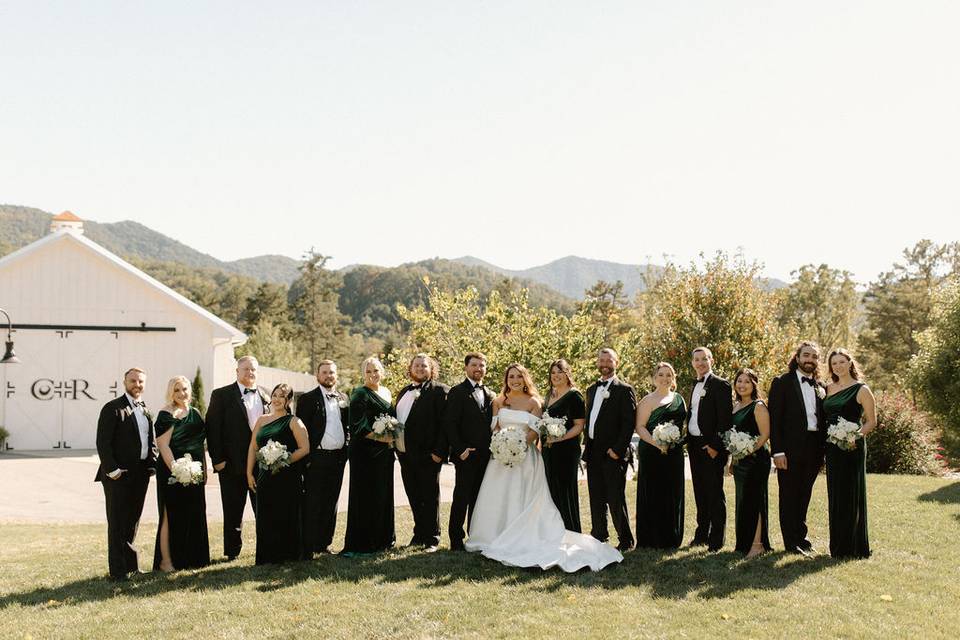 Bridal Party + Views