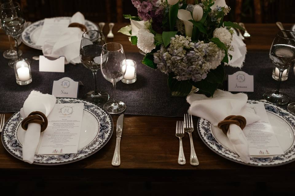 Wedding Tablescape