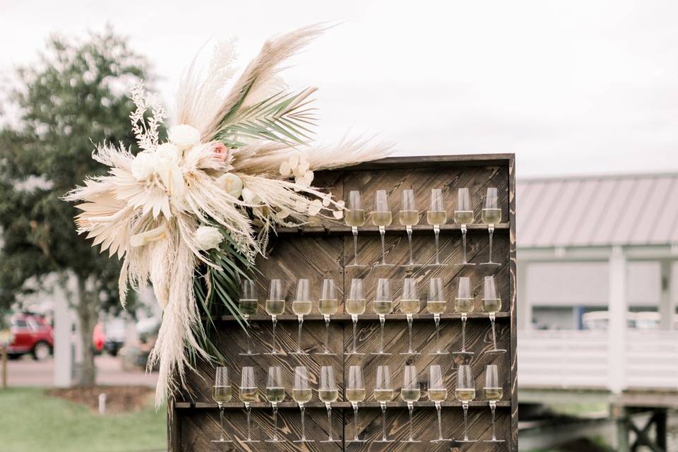 Champagne Wall