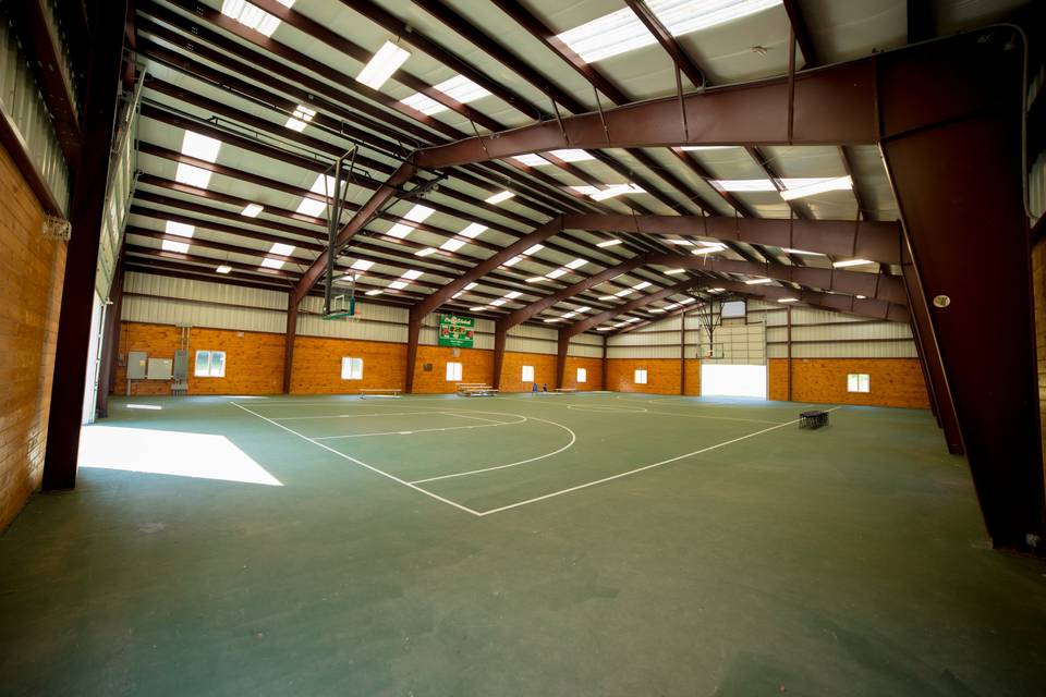 Indoor b/ball court