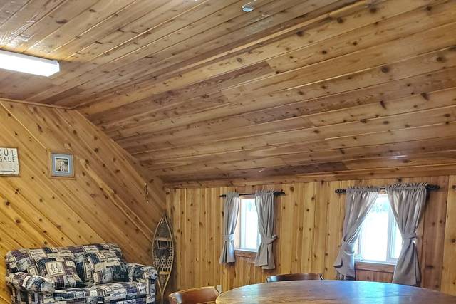 Poker table, fold out couch