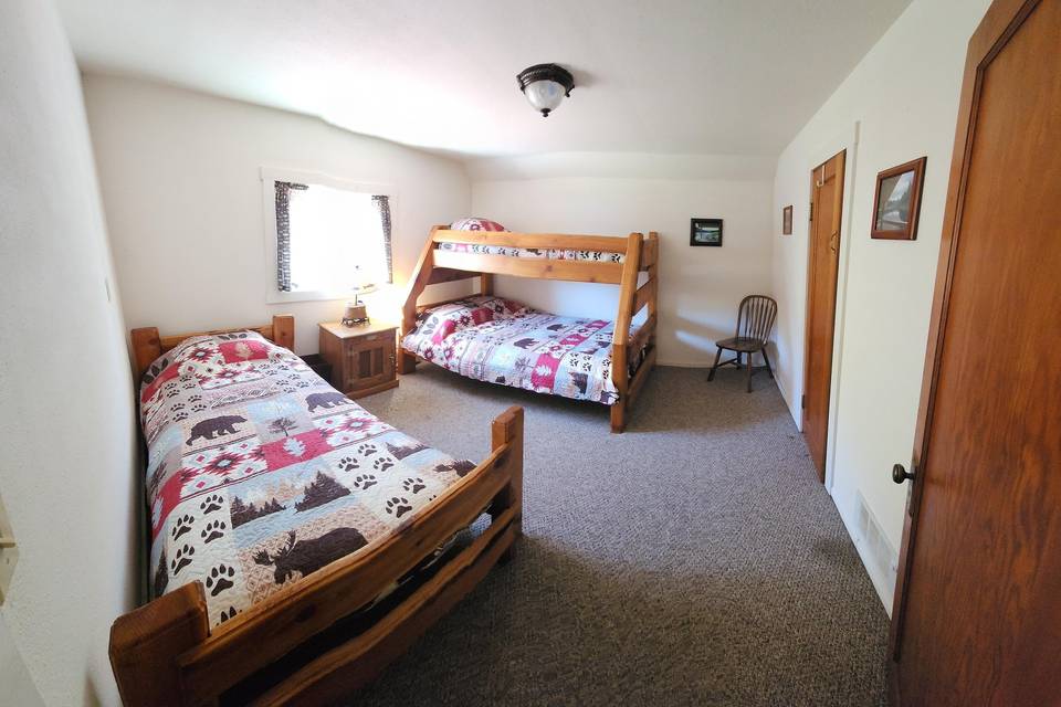 Upstairs bedroom