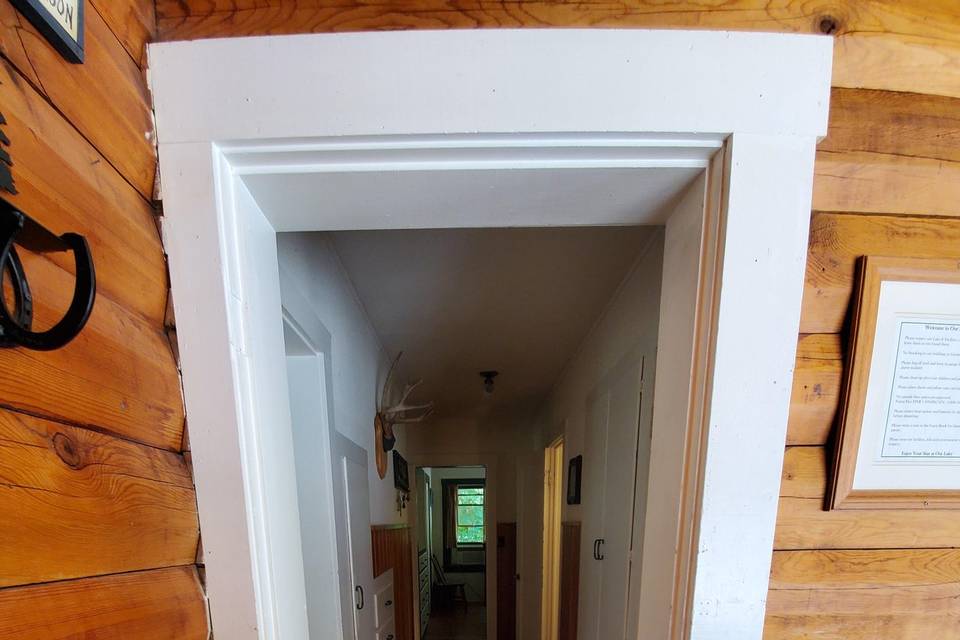 Hallway to bedroom