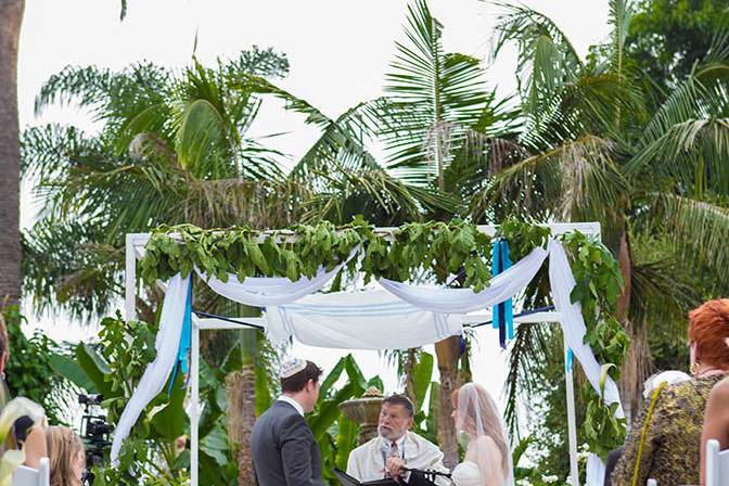 Outdoor ceremony