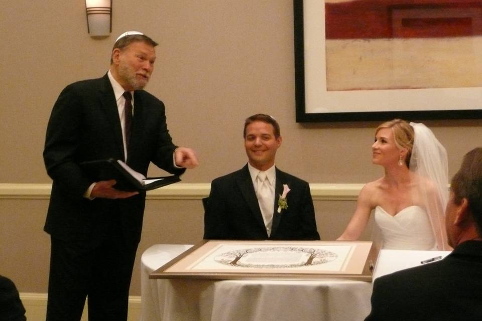 Indoor ceremony